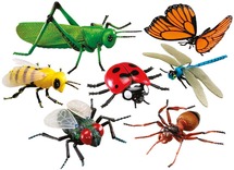 Speelgoed figuren - Learning Resources - insecten - jumbo - set van 7 assorti