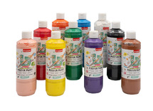 Verf - plakkaatverf - Bruynzeel - 500 ml - set van 10 assorti