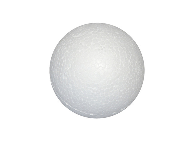 Isomo/styropor - bollen - 6 cm diameter - set van 10