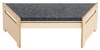 ZITBANK - TAPIJT - TRAPEZIUM - 26 CM - PER STUK