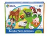 Speelgoed - figuren - Learning Resources Jumbo Farm Animals - boerderijdieren - set van 7 assorti