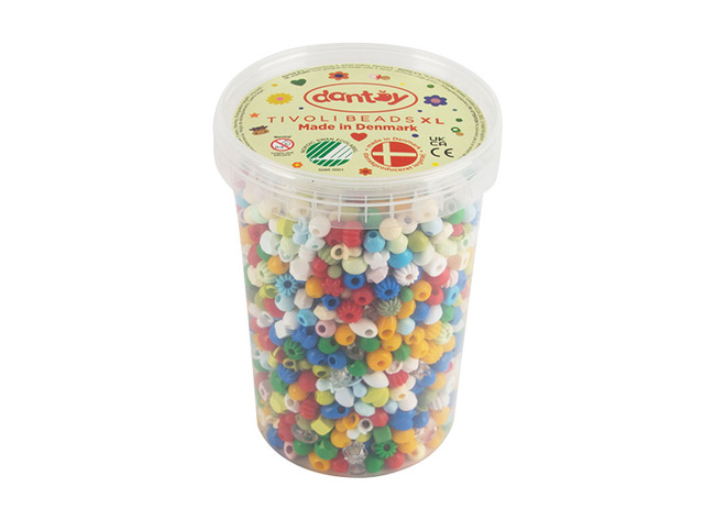 Kralen -Dantoy - Classic Beads XL - set van 1580 assorti