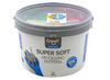 Plasticine - Creall Super Soft - 1,75 kg - boetseren - assortiment - set van 5 assorti