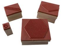 Stempels - MAB materiaal - set van 4 assorti