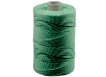 Touw - katoen - 1,5 mm x 140 m - macramé - groen - per stuk