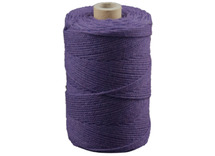 Touw - katoen - 1,5 mm x 140 m - macramé - paars - per stuk