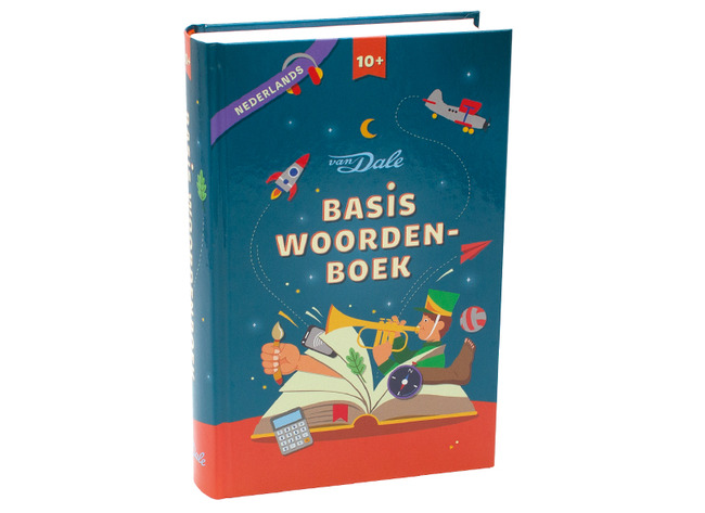 Livre - dictionnaire - Van Dale Basis - relié - par pièce
