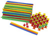 Bouwset - Roylco Straws & Connectors - 3D constructie - montagespel - rietjes - set van 230 assorti