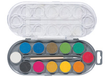 Verf - Bruynzeel - aquarel - waterverf - set van 12 assorti