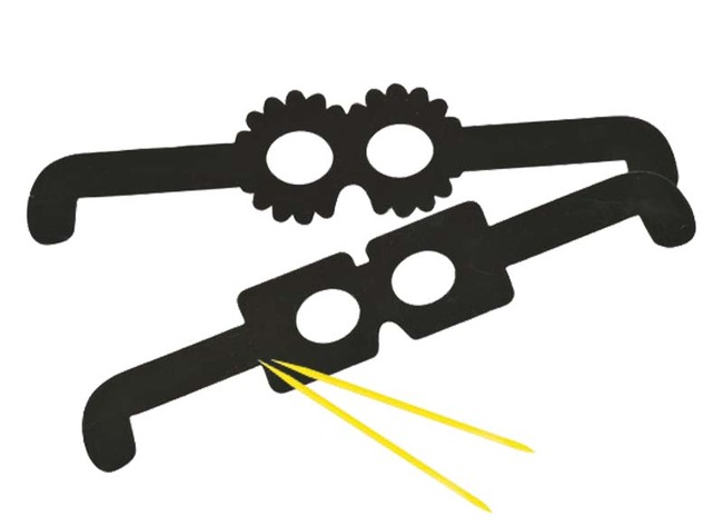 Lunettes à gratter - 35 cm - set/12