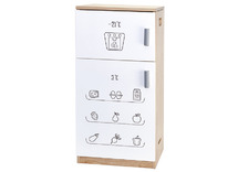 Speelmeubel - koelkast - Viga - White Kitchen - Fridge - keuken - 40 x 79 x 36 cm - per stuk