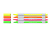 Stiften - markeerstiften -Schneider Shine up - set van 4 assorti