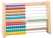 Telraam - rekenrek - Abacus - tot 100 - 10 kleuren - rekenen - per stuk