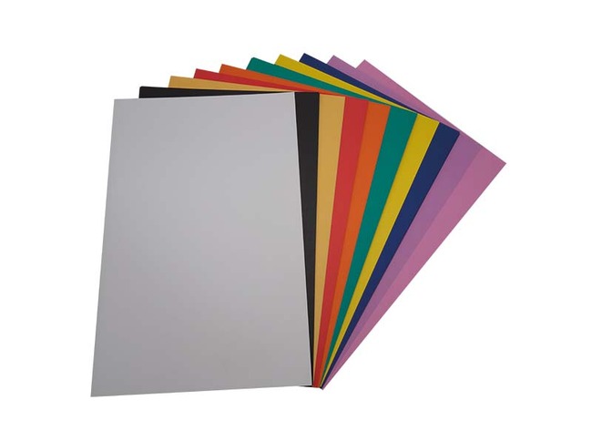 Papier - Gekleurd - Bicolor - Recto Verso - 150 G - Assortiment Van 10x5kl