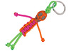 Draad - macramé - koord - neon - 0,2 cm diameter - set van 4 assorti