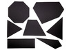 Geometrische lichamen - vlakke figuren - magnetisch - set van 23 assorti