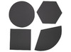 Geometrische lichamen - vlakke figuren - magnetisch - set van 23 assorti