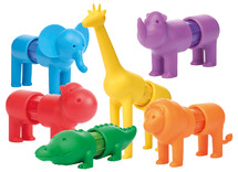 Bouwset - SmartMax My First Safari Animals - safari dieren - set van 18
