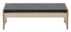 ZITBANK - TAPIJT - RECHT - 26 CM - PER STUK