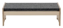 ZITBANK - TAPIJT - RECHT - 31 CM - PER STUK