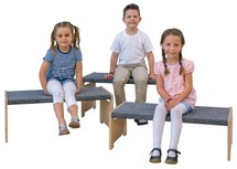ZITBANK - TAPIJT - RECHT - 36 CM - PER STUK
