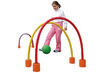 Evenwichtsparcours - halve hoepels - Spordas - foam - set van 6 assorti