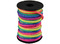 Koord - nylon - 0,4 cm x 25 m - regenboog - macramé - per stuk
