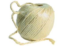 Koord - sisal - 4 mm x 300 m - 2,5 kg - per stuk