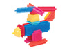 Bouwset - blokken - pinblokken - set van 85