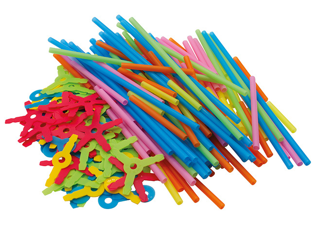 Construction - Strawbees - Kit de démarrage STEM / STEAM - par set