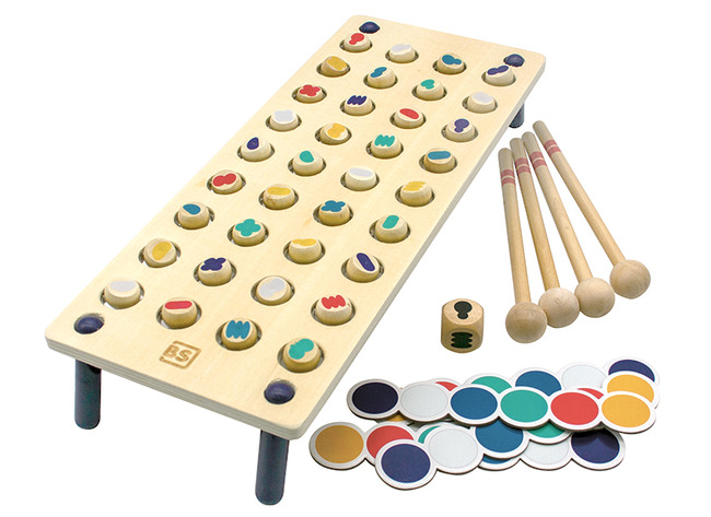 Spel - kleur en vorm - BS Toys Whack a shape - per spel