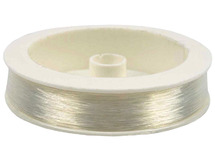 Koord - elastiekdraad - nylon - dun - 25 m - per stuk
