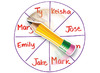 Spinners - Educational Insights Spinzone Magnetic Whiteboard Spinners - groot - magnetisch - set van 3 assorti