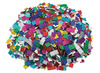 Mozaïektegels - glitterkarton - vierkant - 1 cm - assorti - set van 4000