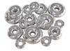 Open-ended - donuts - TTS - ringen - metallic - set van 16 assorti
