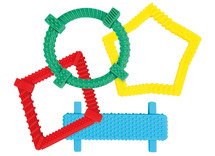 Fidget - kauwfidget - TTS - set van 4 assorti