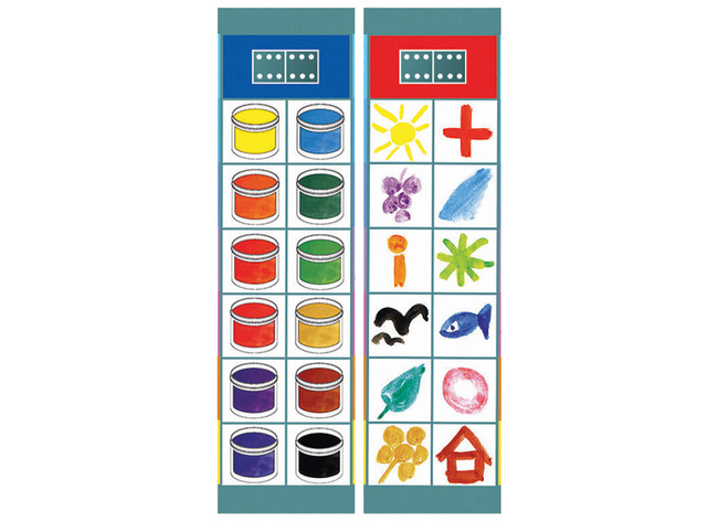 Kleur En Vorm - Flohbox Spelbord Opdrachtkaarten - Aanvulling Voor Ne6217 - Magnetisch - Assortiment Van 24