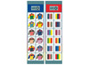 Kleur en vorm - Flohbox spelbord opdrachtkaarten - aanvulling voor NE6217 - magnetisch - set van 24 assorti