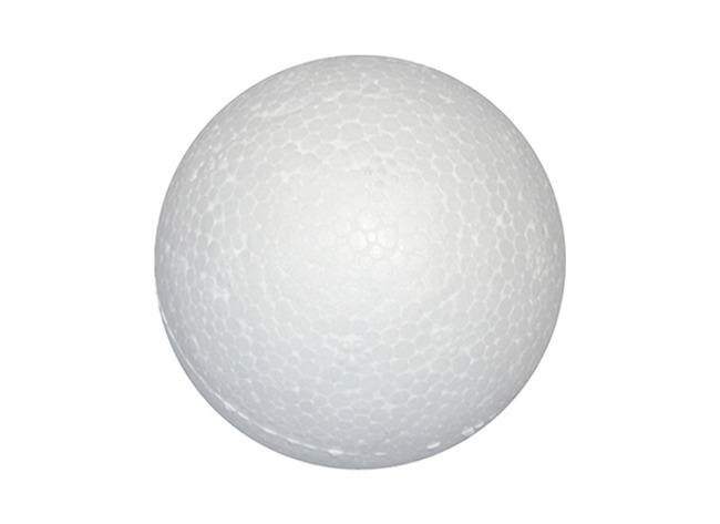 Isomo/styropor - bollen - 8 cm diameter - set van 5