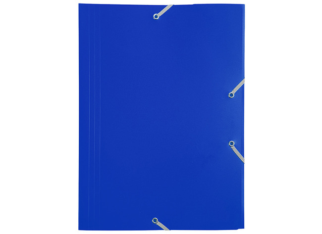 Mappen - elastomap - A4 - met kleppen - plastic - per stuk