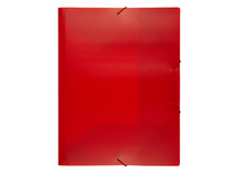 Mappen - elastomap - A4 - kunststof - rood - per stuk
