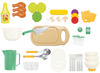 Kook- en eetset - Dantoy - salade  - groentjes - kip - set van 63