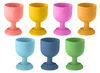Open-ended - tickit Rainbow Wooden - eierdopjes - hout - gekleurd - set van 7 assorti