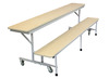 Tafel - vouwtafel - SICO - multifunctionele bank of tafel - rechthoekig - 6 personen - per stuk