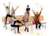 Tafel - vouwtafel - SICO - multifunctionele bank of tafel - rechthoekig - 6 personen - per stuk