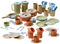 Kookset - eetset - Dantoy - servies - bioplastic - set van 79 assorti