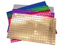 Stickers - foam - mozaïek - metallic - zelfklevend - set van 1440 assorti