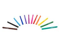 stiften - kleurstiften - Luxor - driekantig - set van 12 assorti