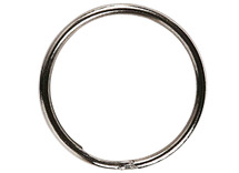 Sleutelhangers - gebroken ringen - 3 cm diameter - set van 10
