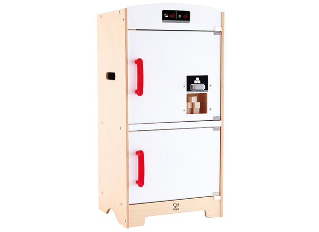 Speelmeubel - koelkast - Hape White Fridge-freezer - 35 x 30 x 74 cm - per stuk